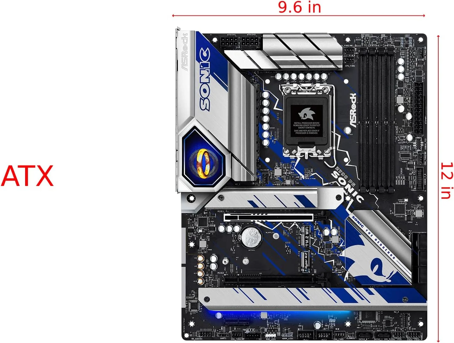 مادربرد ASRock Z790 PG SONIC Intel Z790 LGA 1700 ATX مادربرد ASRock Z790 PG SONIC Intel Z790 LGA 1700 ATX