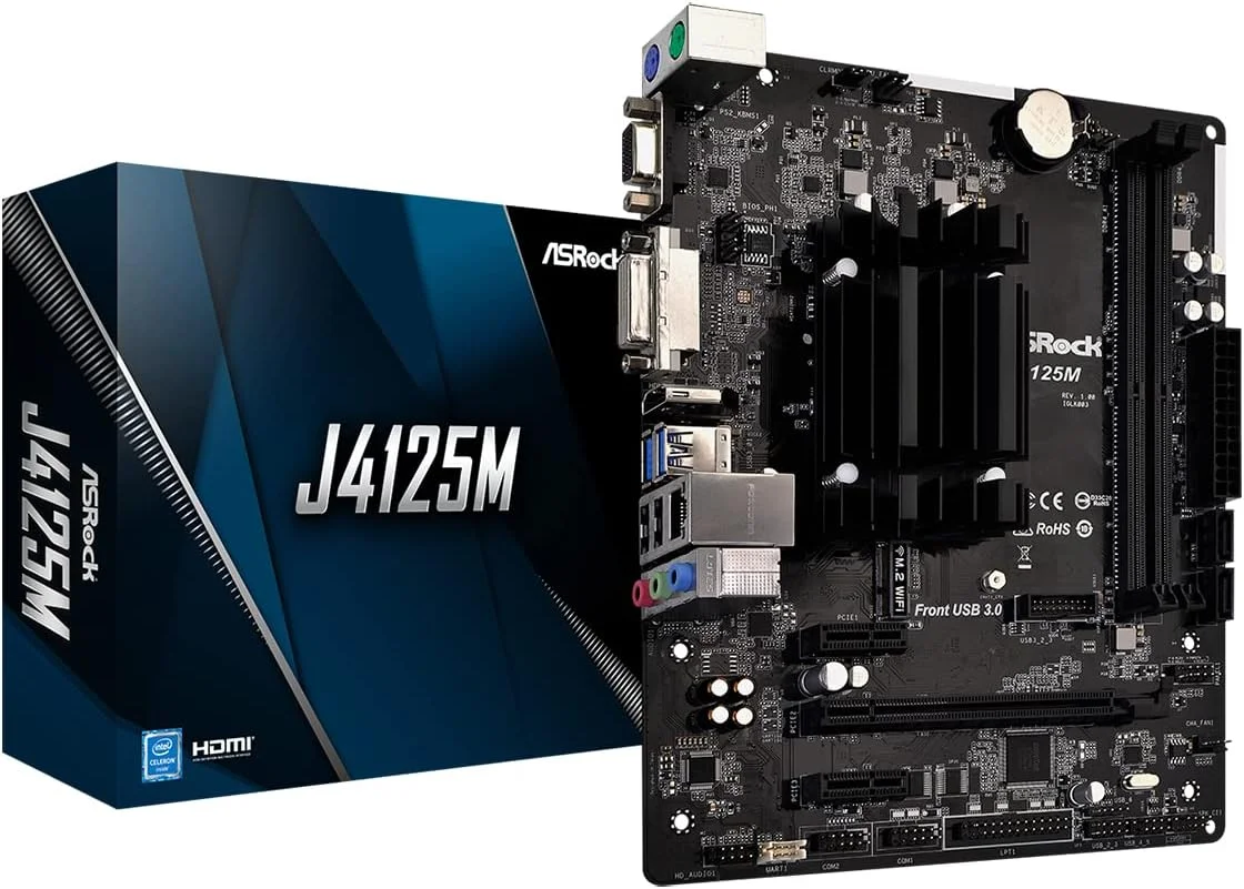 ASRock J4125M 2 DDR4SO-DIMM J4125 M-ATX