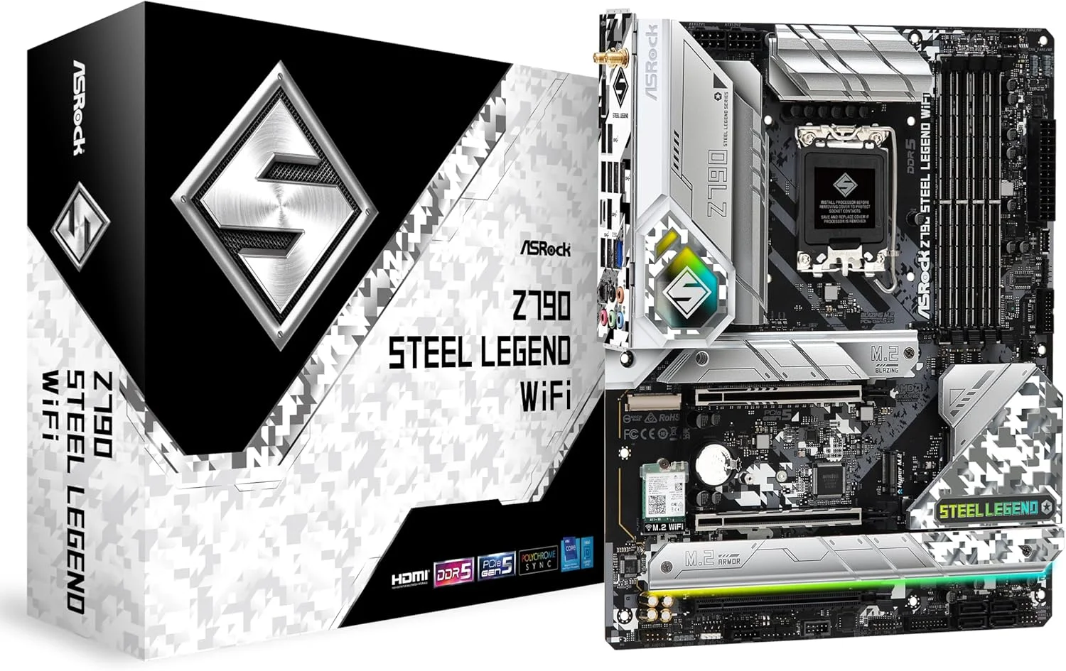 مادربرد ASRock Z790 STEEL LEGEND WIFI Z790