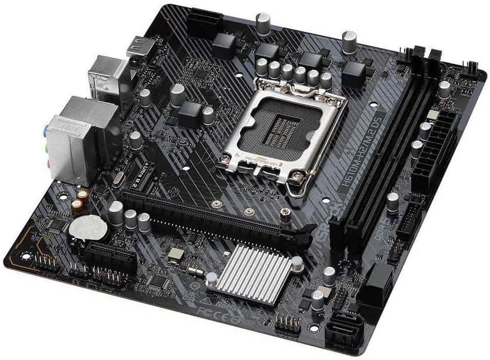 مادربرد ASRock H610M-H2/M.2 DDR5 (اینتل LGA 1700) Micro ATX مادربرد ASRock H610M-H2/M.2 DDR5 (اینتل LGA 1700) Micro ATX