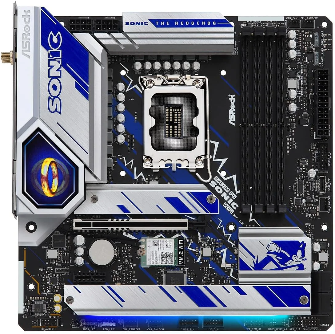 مادربرد ASRock B760M PG SONIC WIFI Intel B760 LGA 1700 micro ATX مادربرد ASRock B760M PG SONIC WIFI Intel B760 LGA 1700 micro ATX