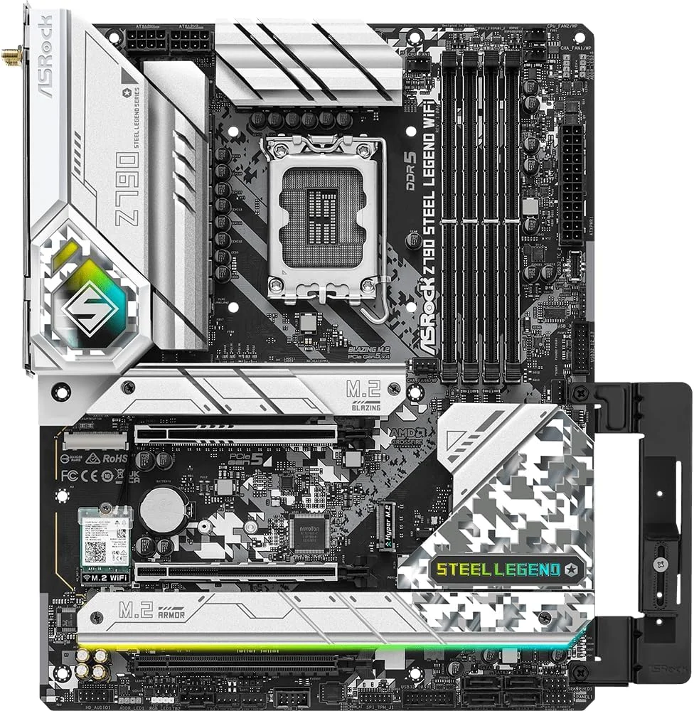 مادربرد ASRock Z790 STEEL LEGEND WIFI Z790 مادربرد ASRock Z790 STEEL LEGEND WIFI Z790