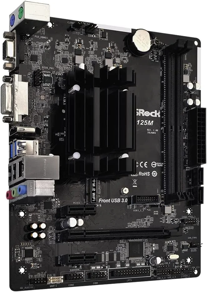 ASRock J4125M 2 DDR4SO-DIMM J4125 M-ATX ASRock J4125M 2 DDR4SO-DIMM J4125 M-ATX