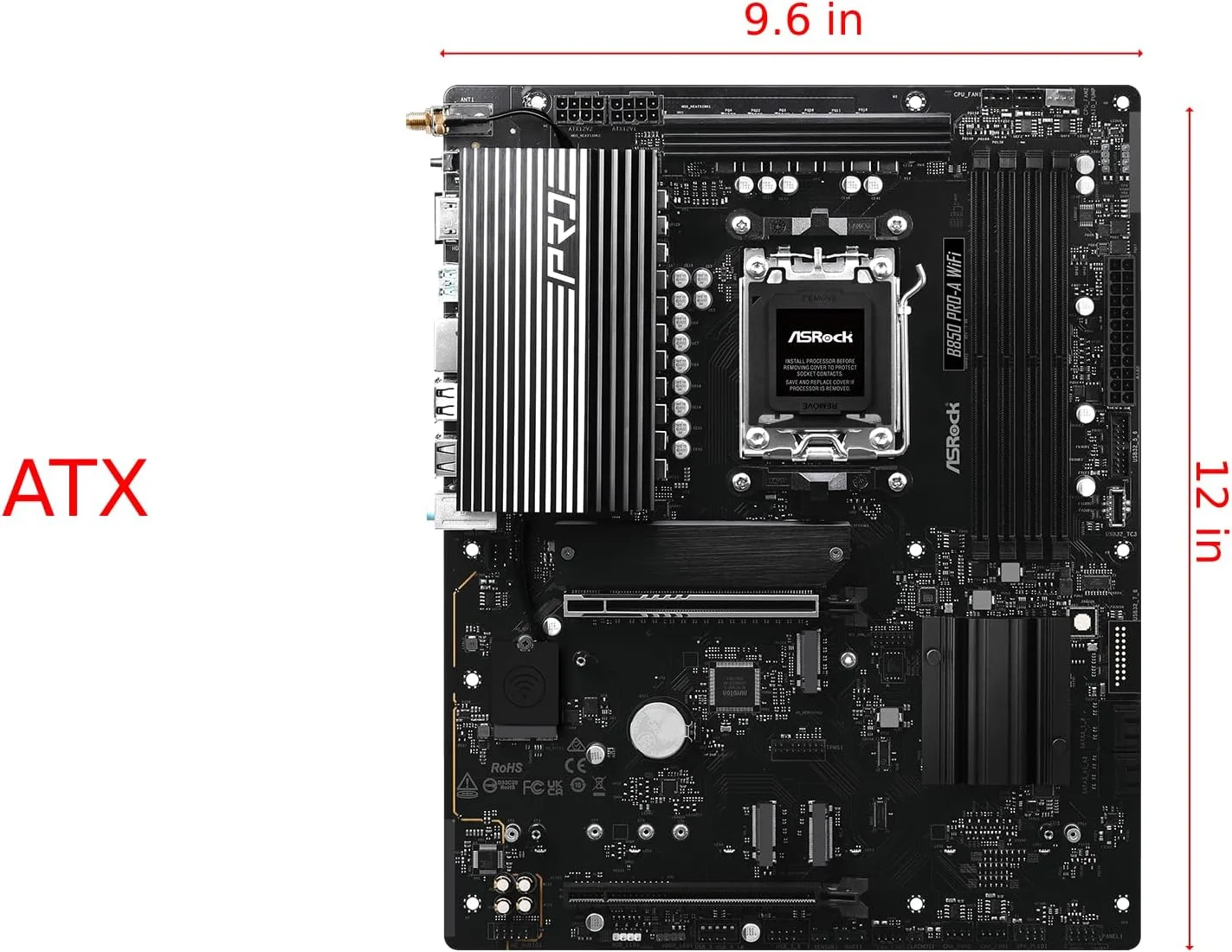 مادربرد ASRock AMD AM5 B850 Pro-A WiFi مادربرد ASRock AMD AM5 B850 Pro-A WiFi