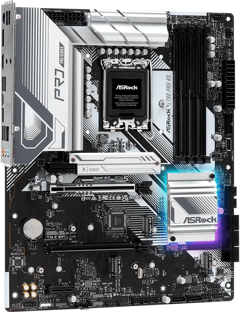 مادربرد ASRock Asro Z790 PRO RS Z790 مادربرد ASRock Asro Z790 PRO RS Z790