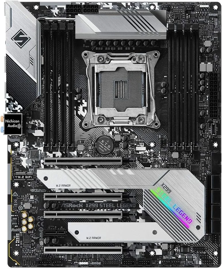 مادربرد Asrock X299 Steel Legend Intel X299 LGA 2066 (Socket R4) ATX