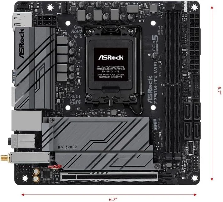ASRock 1700 ASRock Z790MITX Wifi ASRock 1700 ASRock Z790MITX Wifi