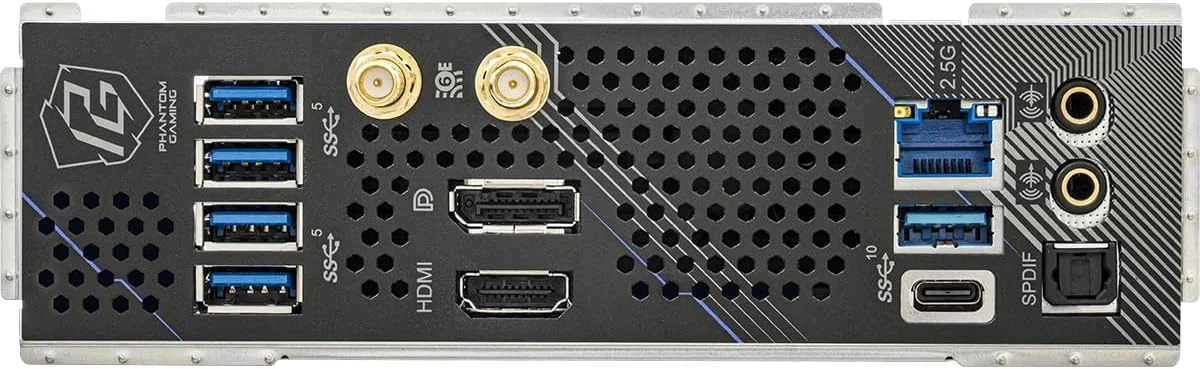 مادربرد ASRock Phantom Gaming B760I Lightning WiFi 8600 DDR5 96GB SATA3 6.0 Gb/s Mini-ITX LGA1700 مادربرد ASRock Phantom Gaming B760I Lightning WiFi 8600 DDR5 96GB SATA3 6.0 Gb/s Mini-ITX LGA1700