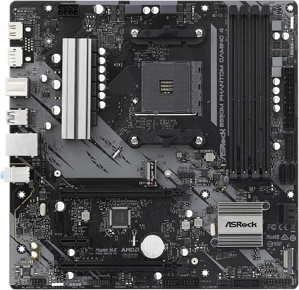 مادربرد ASRock B550M Phantom Gaming 4 (90-MXBE90-A0UAYZ)