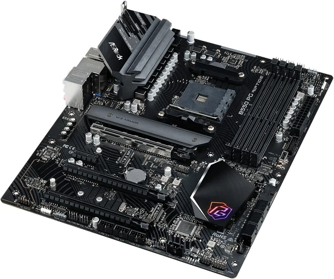 مادربرد ASRock B550 PG Riptide AMD B550 سوکت AM4 ATX