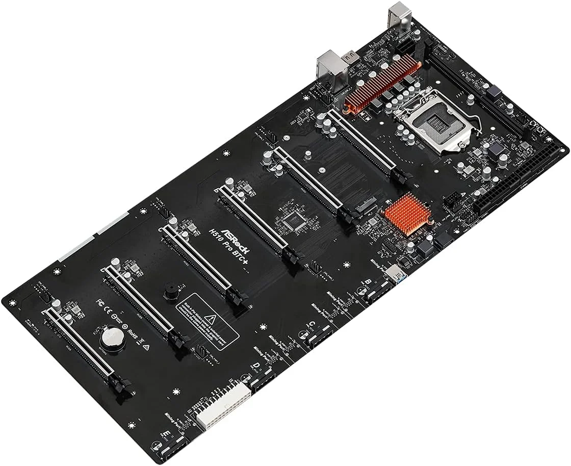 ASRock H510 Pro BTC+ LGA1200 1DDR4 محصولی اصیل و با کیفیت بالا