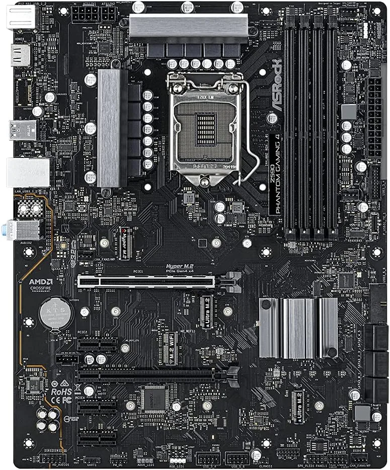 مادربرد ASRock Z590M Phantom Gaming 4 MATX Intel Z590 DDR4 S1200