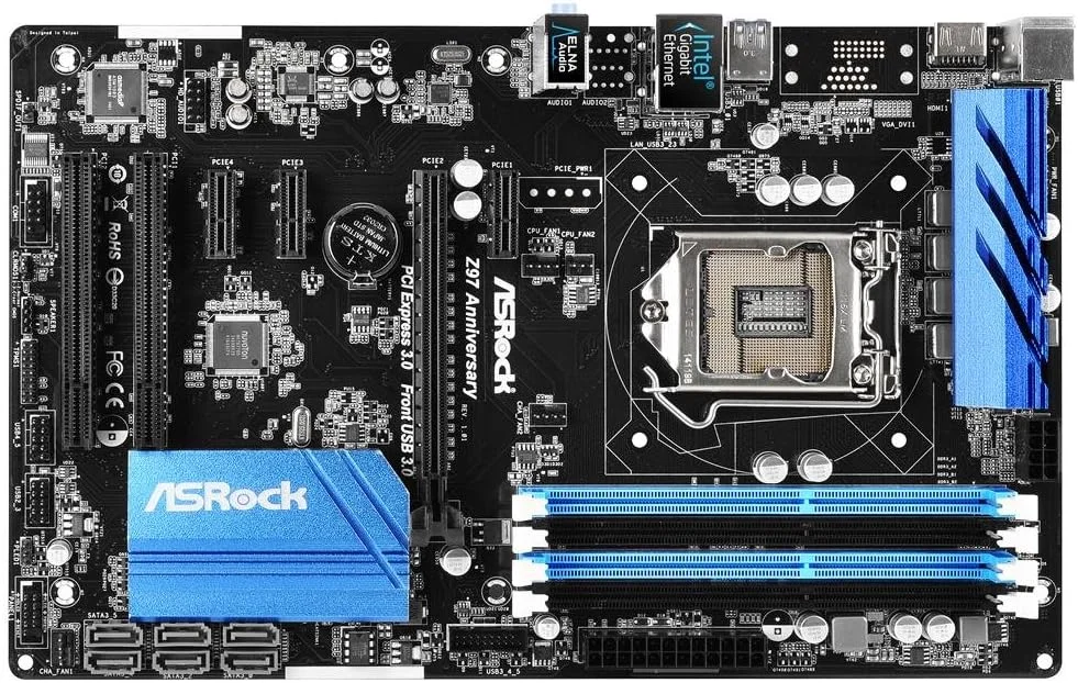 مادربرد ASRock Z97 Anniversary - ATX، Intel Z97، سوکت 1150
