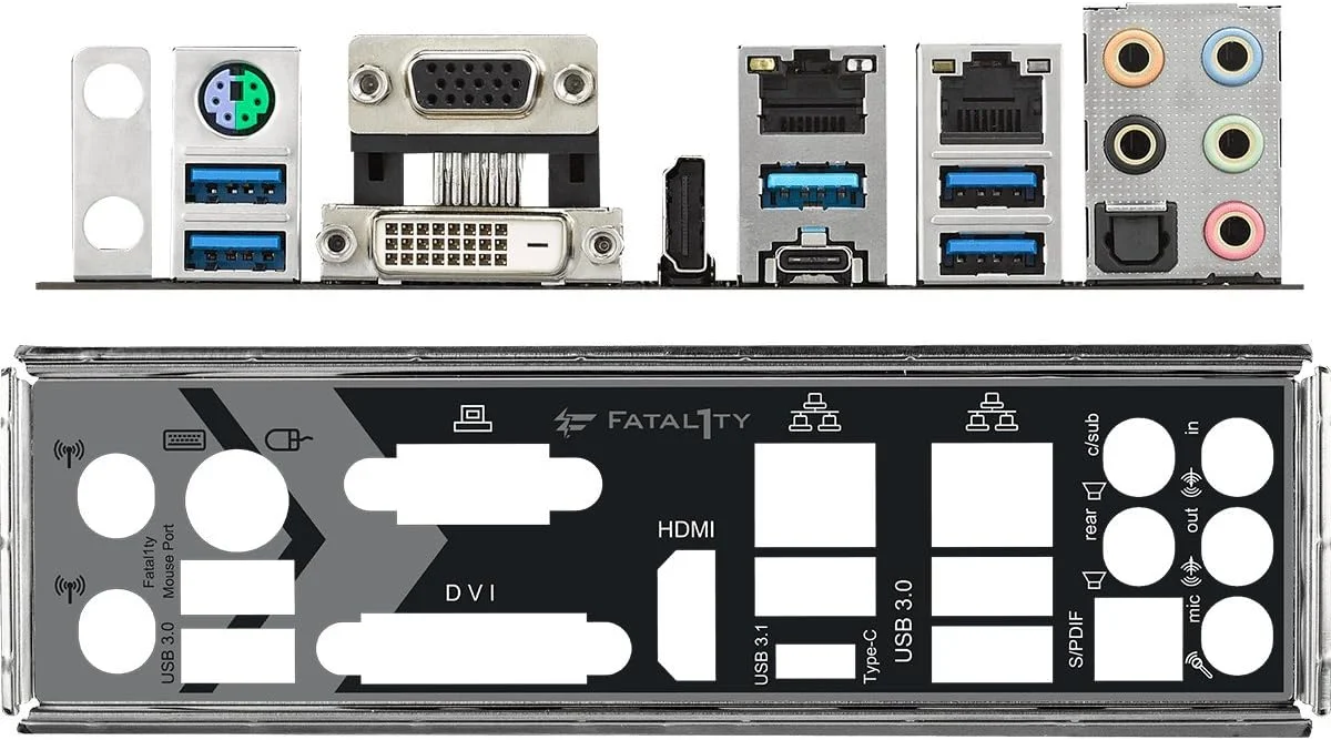 مادربرد ASRock Fatal1ty Z370 Gaming K6 - ATX برای پردازنده های Intel Socket 1151