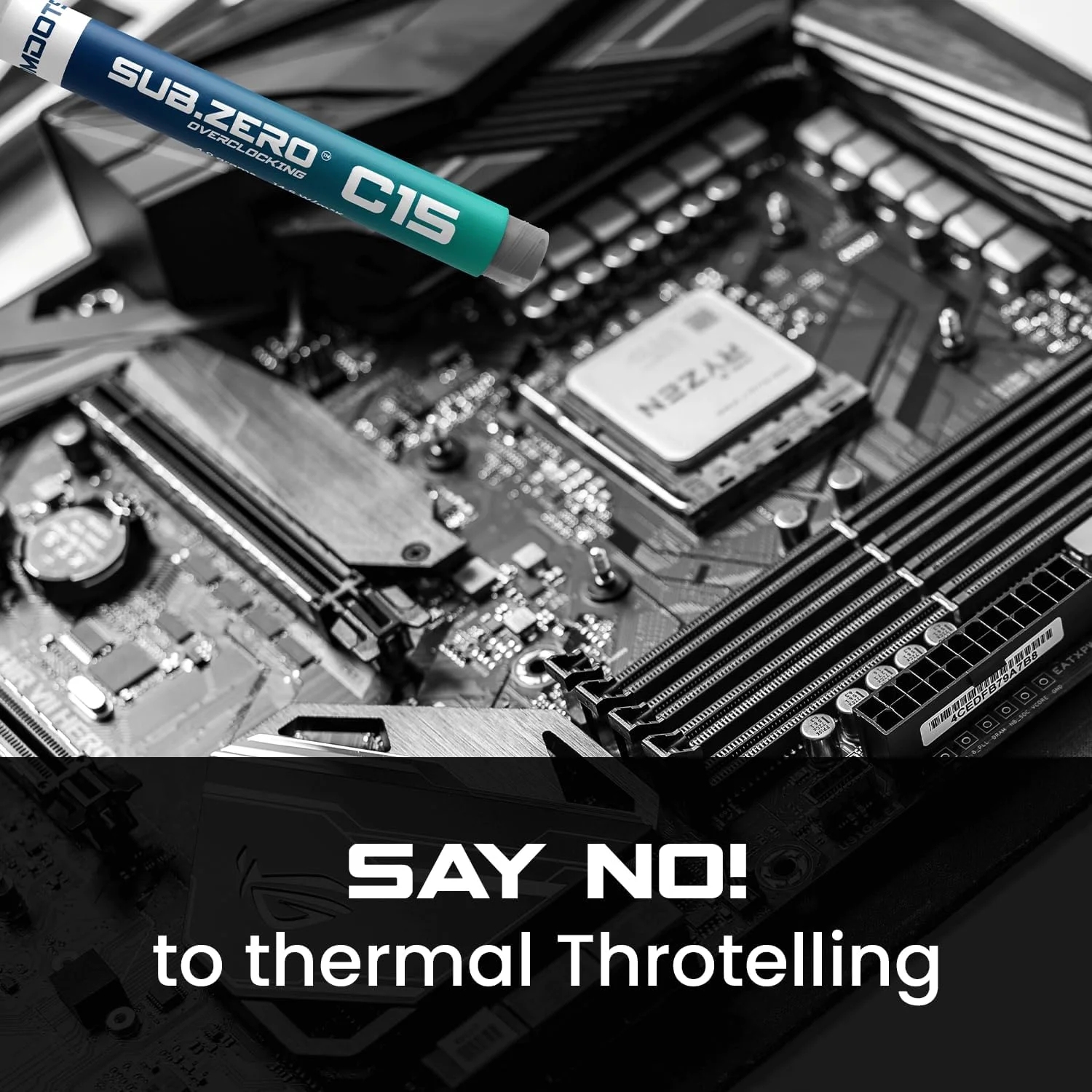 خمیر حرارتی Atomdots C15 با رسانایی 14.6 W/m*K - مناسب اورکلاکینگ (4 گرم)