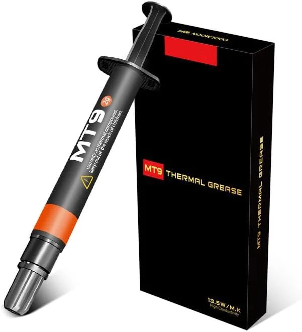 خمیر حرارتی Azonee با رسانایی حرارتی بالا 13.5W/m-k 2g، گریس سیلیکونی ارتقا یافته با کاردک برای خنک کننده تمام CPU/GPU، عملکرد طولانی مدت 5 ساله، اتلاف حرارت پیشرفته