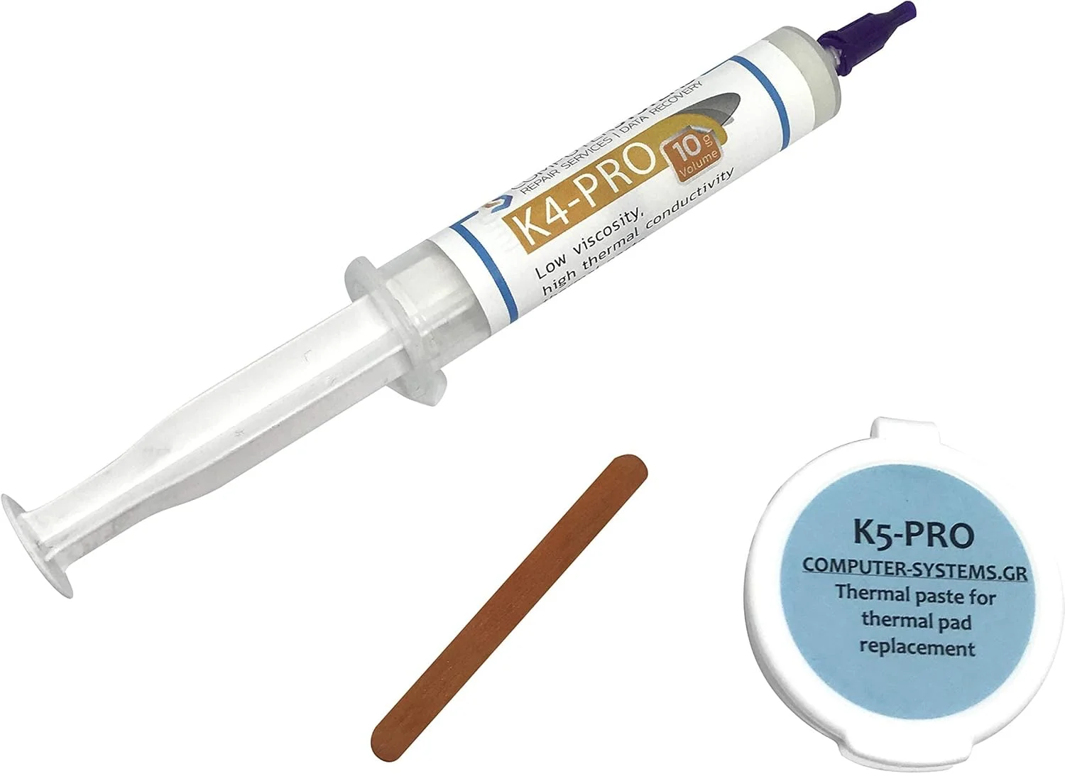 مجموعه خمیر حرارتی و پد جایگزین سیستم‌های کامپیوتری برای iMac، PS4، PS3، XBOX، Asus، Dell و غیره