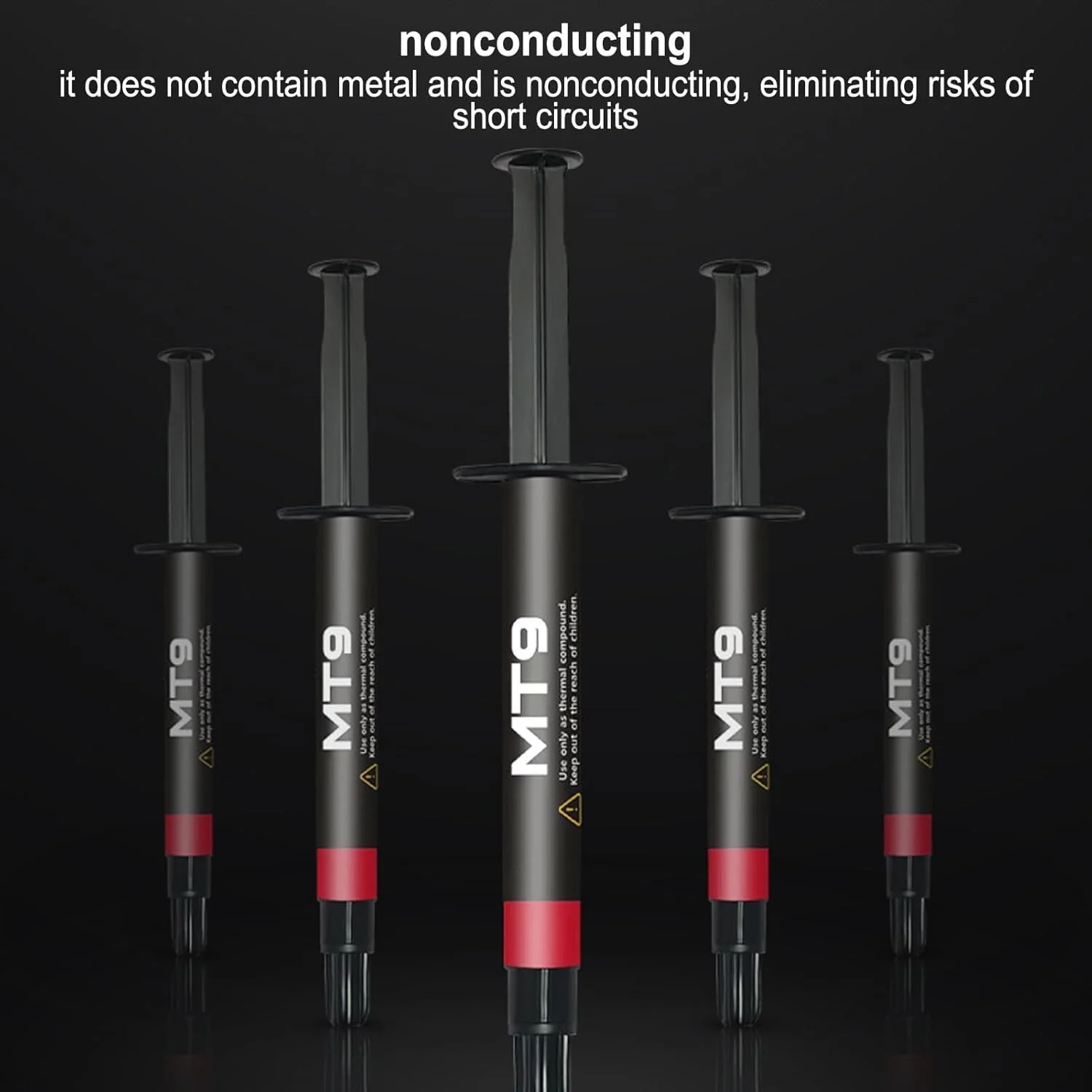 خمیر حرارتی Azonee با رسانایی حرارتی بالا 13.5W/m-k 2g، گریس سیلیکونی ارتقا یافته با کاردک برای خنک کننده تمام CPU/GPU، عملکرد طولانی مدت 5 ساله، اتلاف حرارت پیشرفته