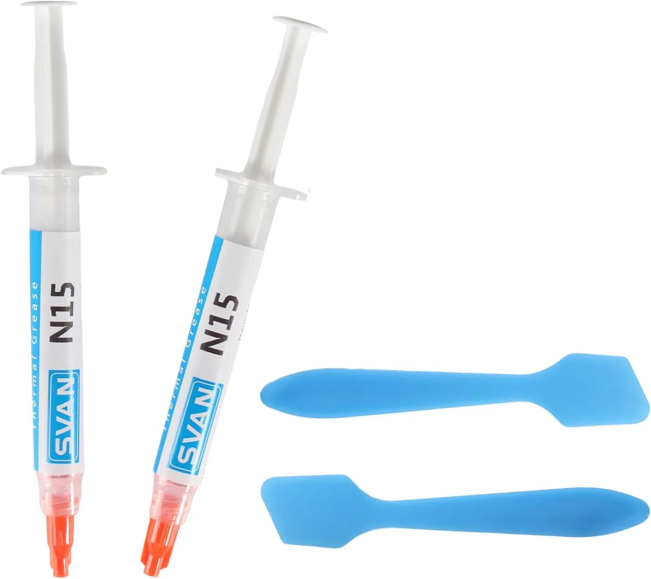 دو عدد خمیر نیترید بور ابزار ضروری لوازم جانبی پرینتر سه بعدی بهبود هدایت حرارتی: 2x4cc/2x4g گریس سیلیکونی حرارتی حفظ دمای پایدار برای هیت بریک پرینت سه بعدی