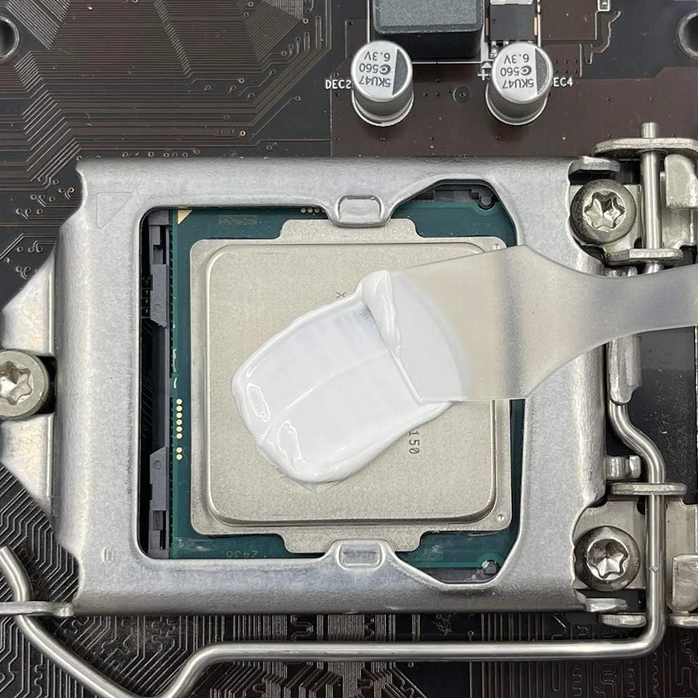 خمیر سیلیکونی حرارتی YILCENA - 100 گرم، سفید