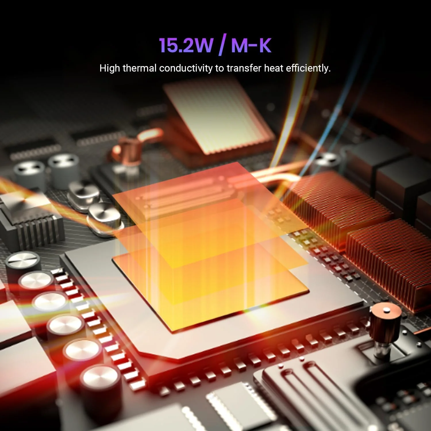 خمیر حرارتی ID-COOLING Frost X45 2g برای پردازنده های CPU، رسانایی حرارتی بالا، ماندگاری طولانی، استفاده ایمن، غیر رسانا