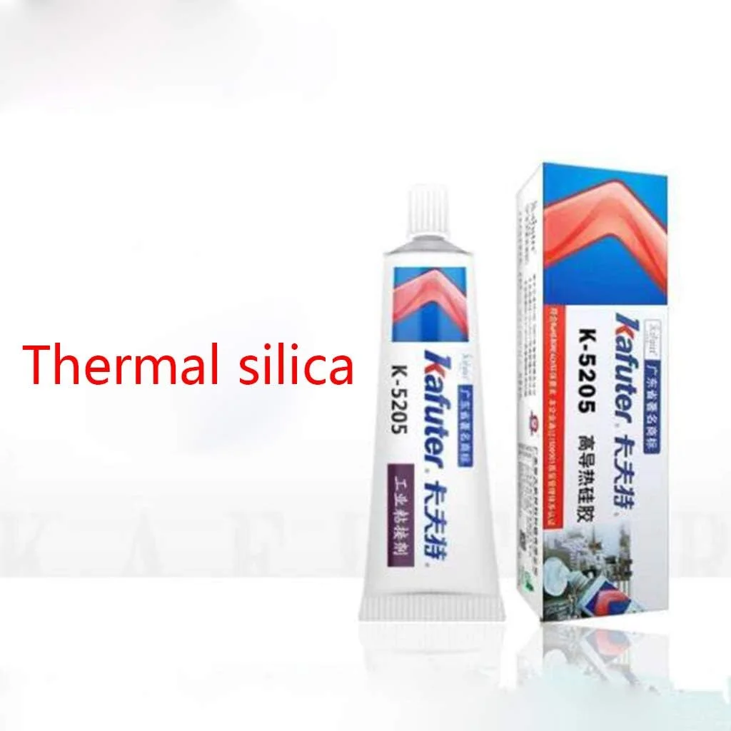چسب سیلیکونی رسانای حرارتی 100 گرمی K-5205 Kafuter برای CPU چسب سیلیکونی رسانای حرارتی 100 گرمی K-5205 Kafuter برای CPU