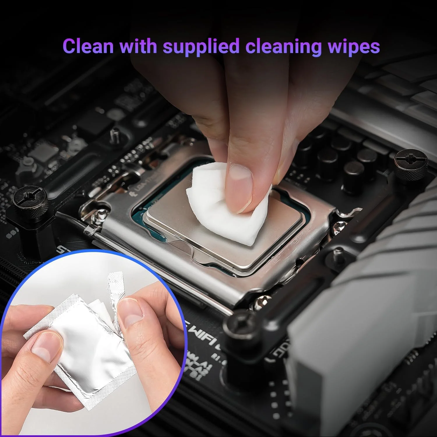 خمیر حرارتی ID-COOLING Frost X45 2g برای پردازنده های CPU، رسانایی حرارتی بالا، ماندگاری طولانی، استفاده ایمن، غیر رسانا