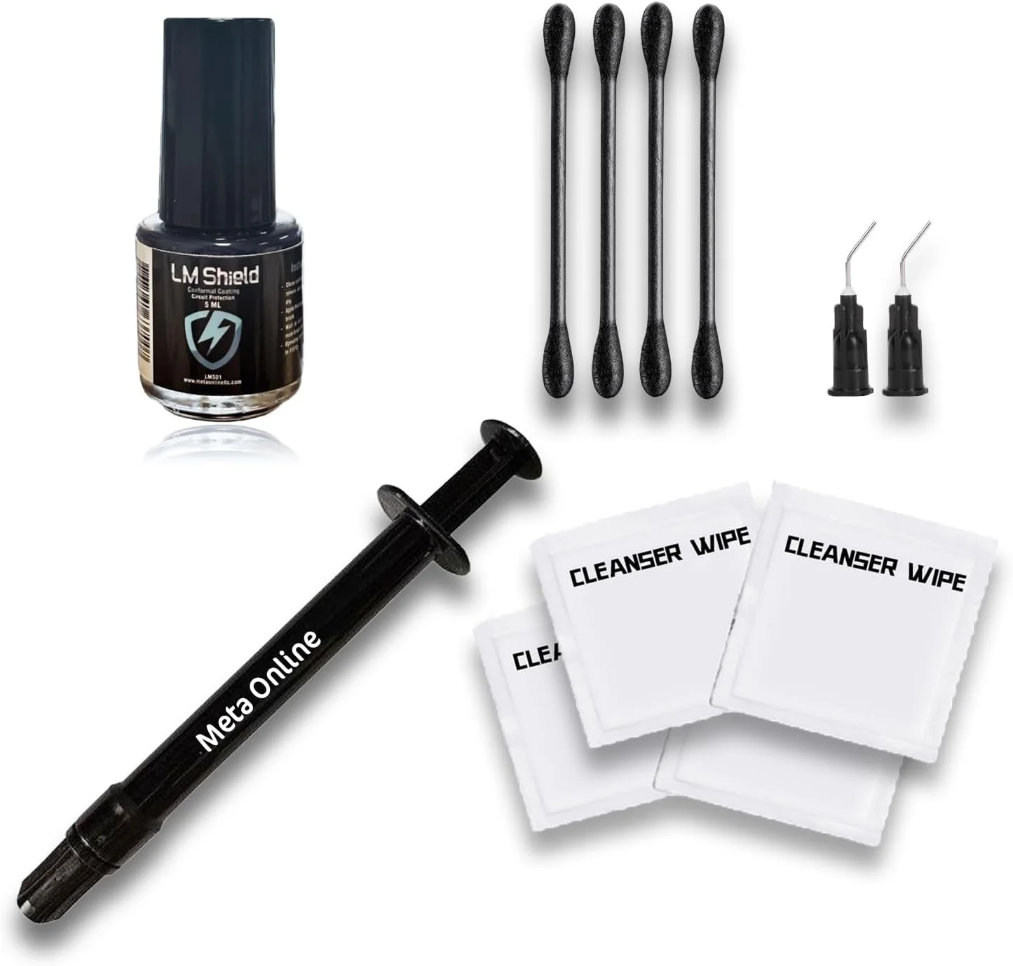 خمیر حرارتی مایع (5 گرم) 130WmK + محافظ مایع (5 میلی لیتر) - برای PS5، PC، CPU، GPU، لپ تاپ