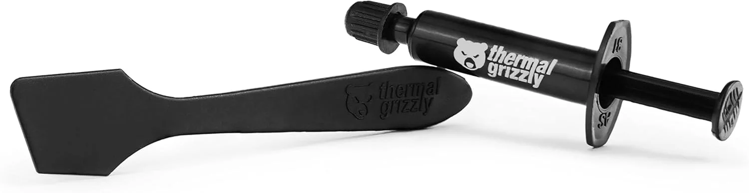 خمیر حرارتی با عملکرد بالا به همراه کاردک - برای تمامی پردازنده ها (CPU، GPU - PC)، استفاده ایمن برای حداکثر رسانایی حرارتی در حین اورکلاک CPU/GPU/PS4/PS5/Xbox