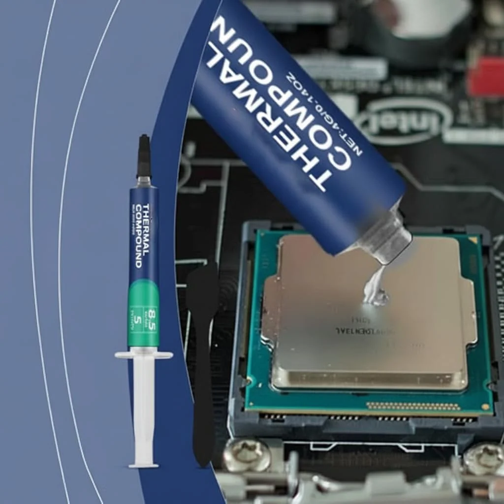 خمیر حرارتی MX-4 (4 گرمی به همراه کاردک) – عملکرد عالی برای CPU، GPU، PS4، XBOX، رسانایی حرارتی بالا، دوام طولانی، ایمن، کاربرد غیر رسانا برای خنک کننده کارآمد