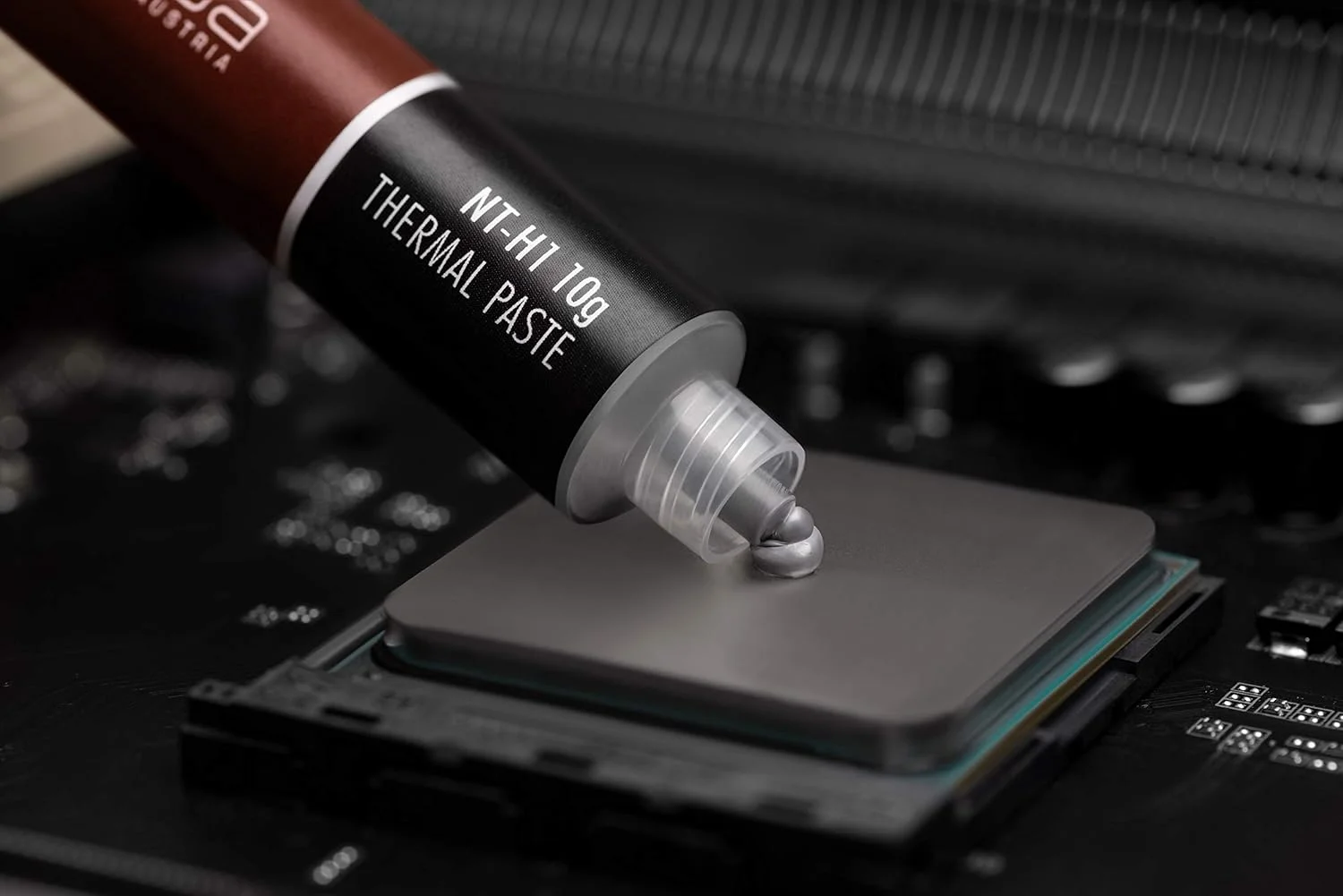 خمیر حرارتی رسانای کامپیوتر نوکتوا NT-H1، 10 گرم خمیر حرارتی رسانای کامپیوتر نوکتوا NT-H1، 10 گرم