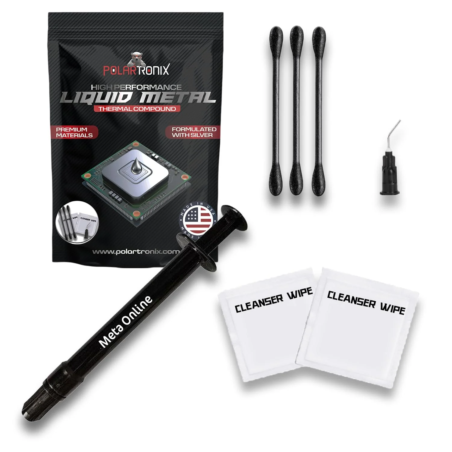 1.5 گرم خمیر حرارتی فلز مایع - رسانایی 130W/m'K - گریس حرارتی - آماده استفاده برای PS5 - CPU - GPU - خمیر حرارتی فلز مایع 1.5 گرم خمیر حرارتی فلز مایع - رسانایی 130W/m'K - گریس حرارتی - آماده استفاده برای PS5 - CPU - GPU - خمیر حرارتی فلز مایع