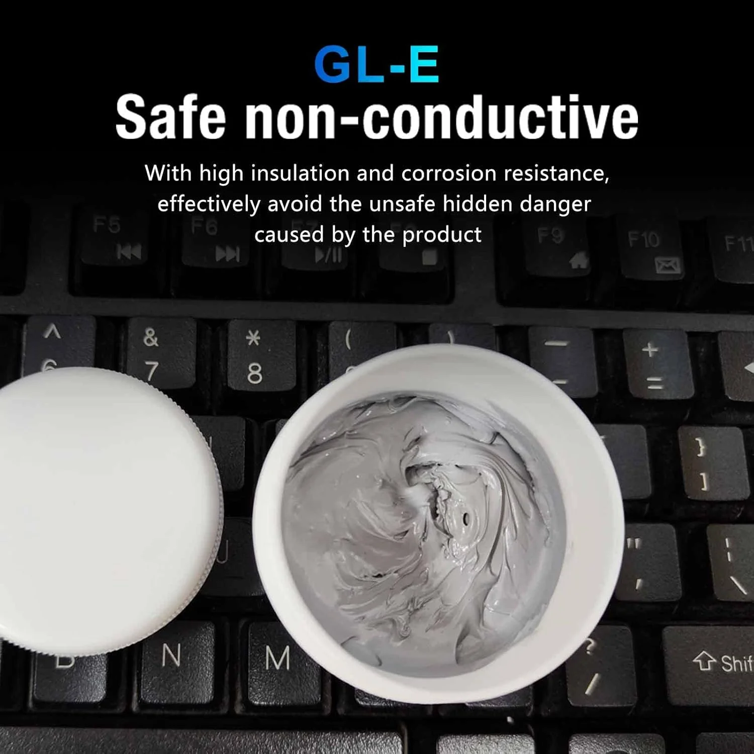 خمیر حرارتی Maxtor GLE 80g، خمیر هیت سینک، خمیر CPU، گریس رسانای حرارت برای پردازنده CPU، خنک کننده های GPU و چیپست خمیر حرارتی Maxtor GLE 80g، خمیر هیت سینک، خمیر CPU، گریس رسانای حرارت برای پردازنده CPU، خنک کننده های GPU و چیپست