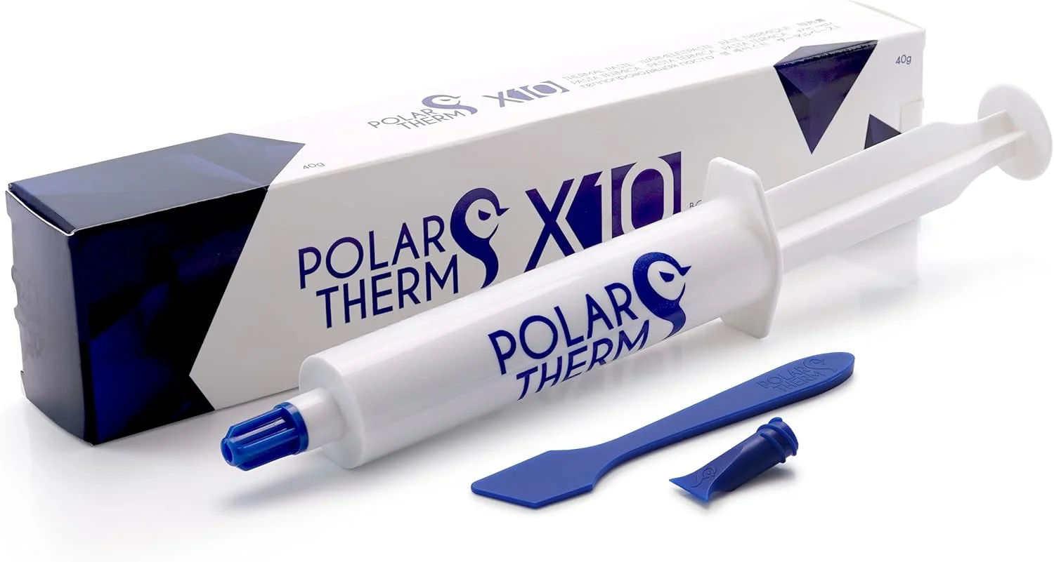 خمیر حرارتی حرفه ای Polartherm X10 Elite با وزن 40 گرم برای خنک کننده حرفه ای کامپیوتر