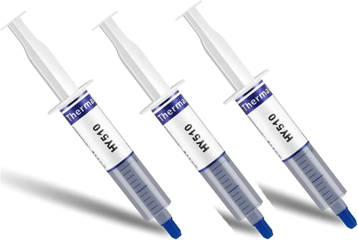 خمیر حرارتی با عملکرد بالا برای هیت سینک، خمیر حرارتی HY510، رسانایی حرارتی بیشتر از 1.93W/m-k، برای CPU، پردازنده، تمام کولرها، کامپیوتر، PS4 (HY510-30g، بسته 3 عددی)