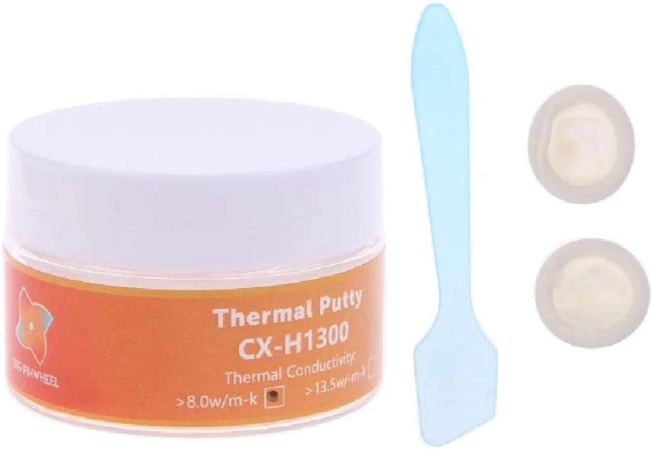 خمیر سیلیکونی حرارتی CX H1300 با هدایت حرارتی بالا، مناسب برای هیت سینک CPU، در وزن های 20، 50 و 70 گرم و با قدرت انتقال حرارت 13.5W/m-k