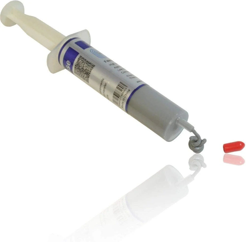 خمیر سیلیکونی خاکستری انتقال حرارت برای هیت سینک پردازنده، 30 گرم