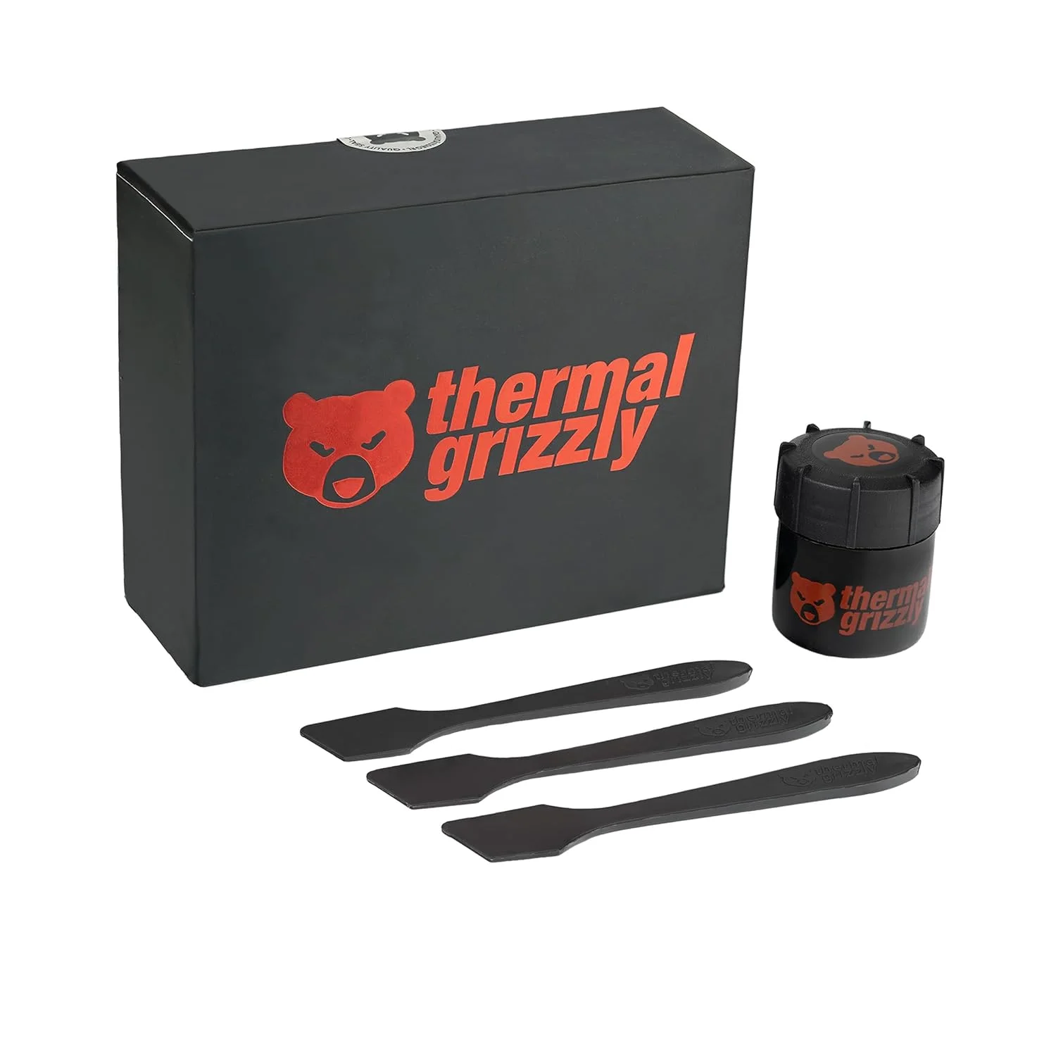 خمیر حرارتی Thermal Grizzly Kryonaut Extreme - 33.84 گرم/9 میلی لیتر - خمیر حرارتی با عملکرد فوق العاده بالا - برای حداکثر رسانایی حرارتی در هنگام اورکلاک CPU/GPU