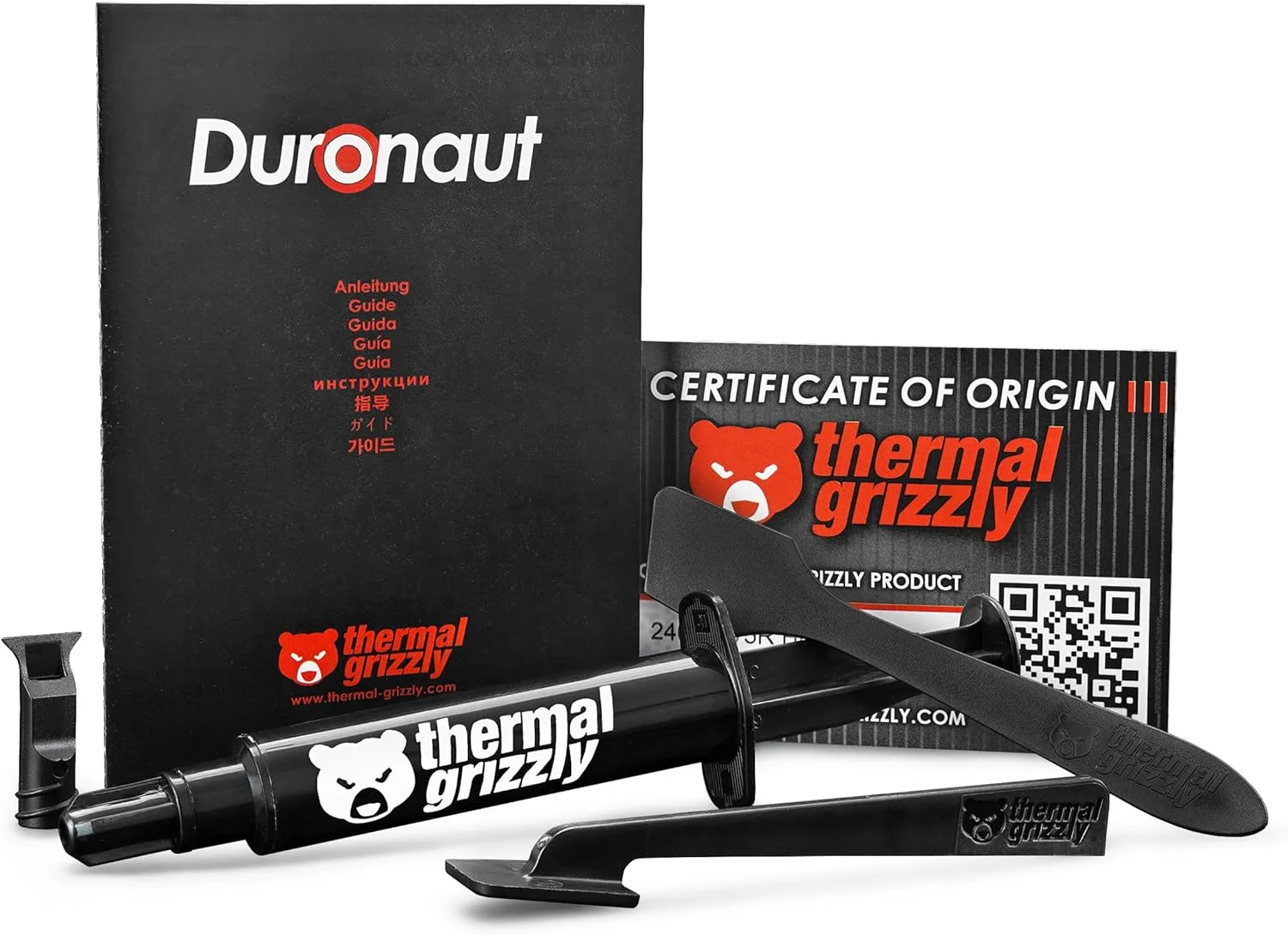 خمیر حرارتی Thermal Grizzly Duronaut - 6 گرم - دوام بیشتر و عملکرد بالا - برای حداکثر رسانایی حرارتی در پردازنده، کارت گرافیک، PS4/PS5/Xbox