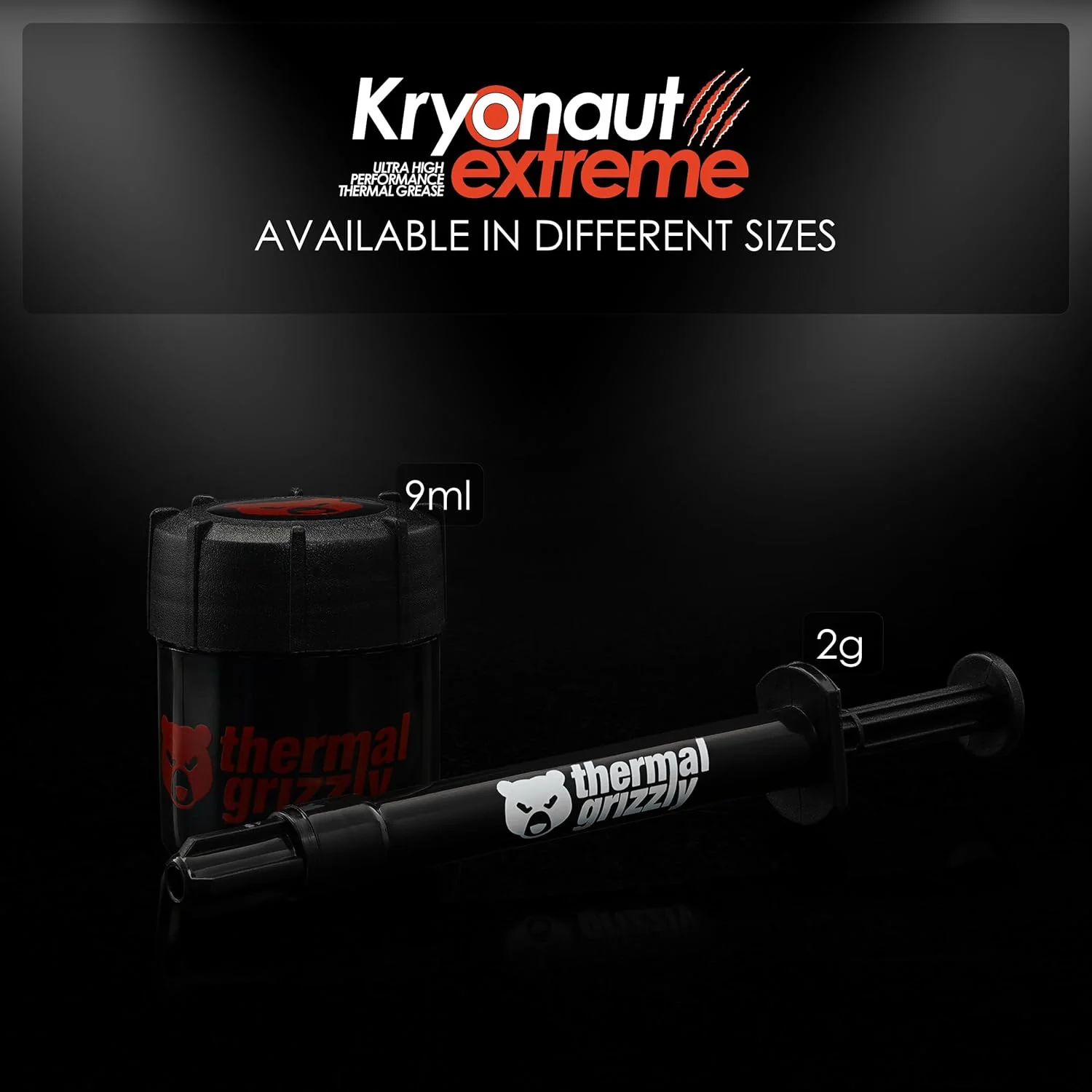 خمیر حرارتی Thermal Grizzly Kryonaut Extreme، 33.84 گرم، 9 میلی لیتر، Z10 صورتی - سازگار با هیت سینک آلومینیومی خمیر حرارتی Thermal Grizzly Kryonaut Extreme، 33.84 گرم، 9 میلی لیتر، Z10 صورتی - سازگار با هیت سینک آلومینیومی