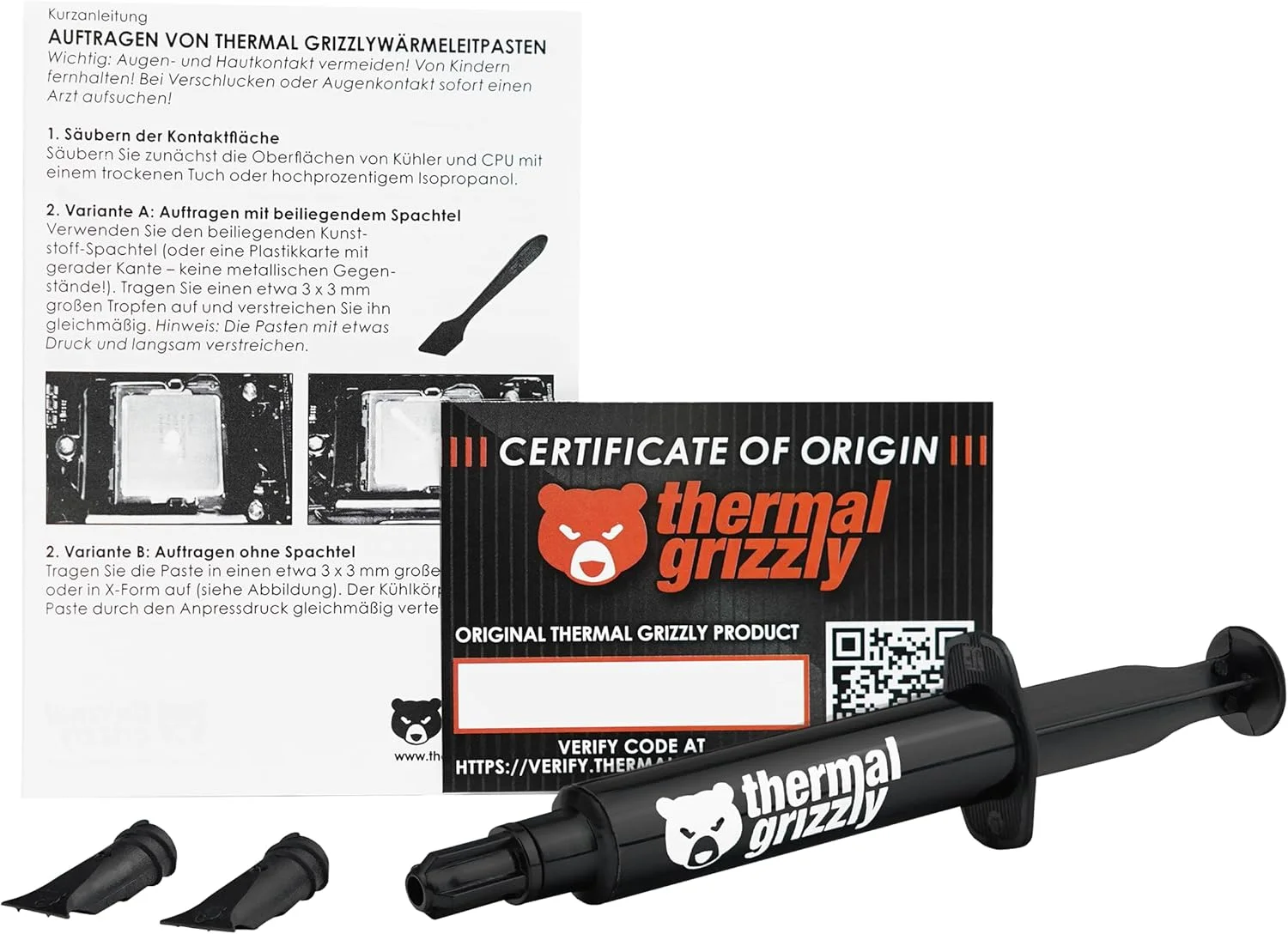 خمیر حرارتی Thermal Grizzly Aeronaut - 7.8 گرم / 3 میلی لیتر خمیر حرارتی Thermal Grizzly Aeronaut - 7.8 گرم / 3 میلی لیتر