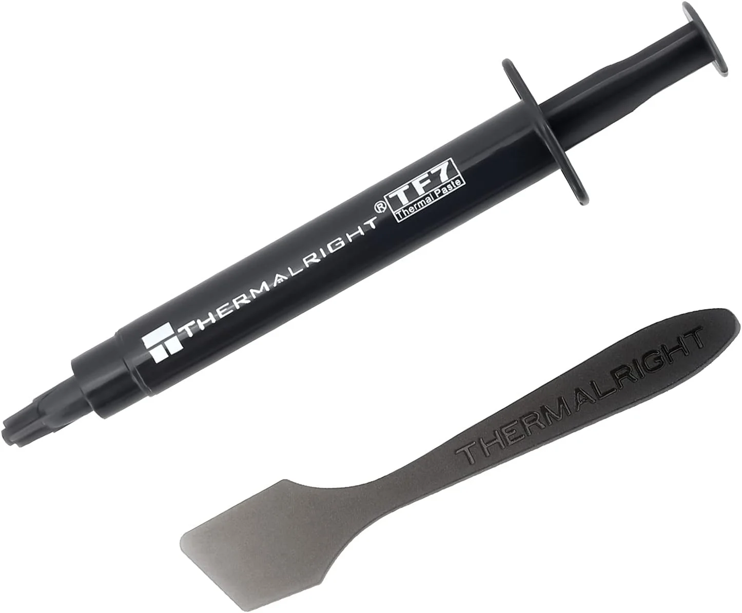 خمیر حرارتی Thermalright TF7 2g برای خنک کننده ها، رسانایی حرارتی 12.8W/m.k - 2 گرم، به همراه ابزار کاردک (TF7 2g)