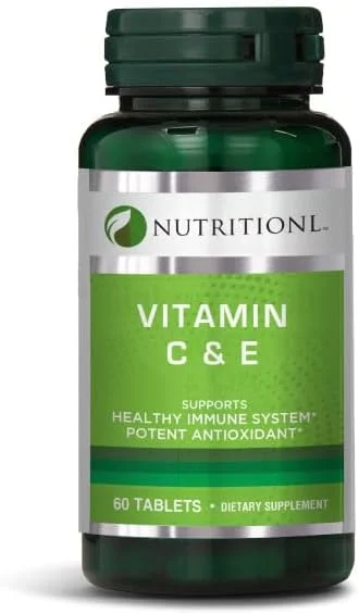 ویتامین C به همراه گل رز 1000 میلی گرم | بهبود عملکرد سیستم ایمنی | غنی از آنتی اکسیدان | نقش حیاتی در حمایت از سلامت قلب و مغز | 60 قرص ویتامین C به همراه گل رز 1000 میلی گرم | بهبود عملکرد سیستم ایمنی | غنی از آنتی اکسیدان | نقش حیاتی در حمایت از سلامت قلب و مغز | 60 قرص