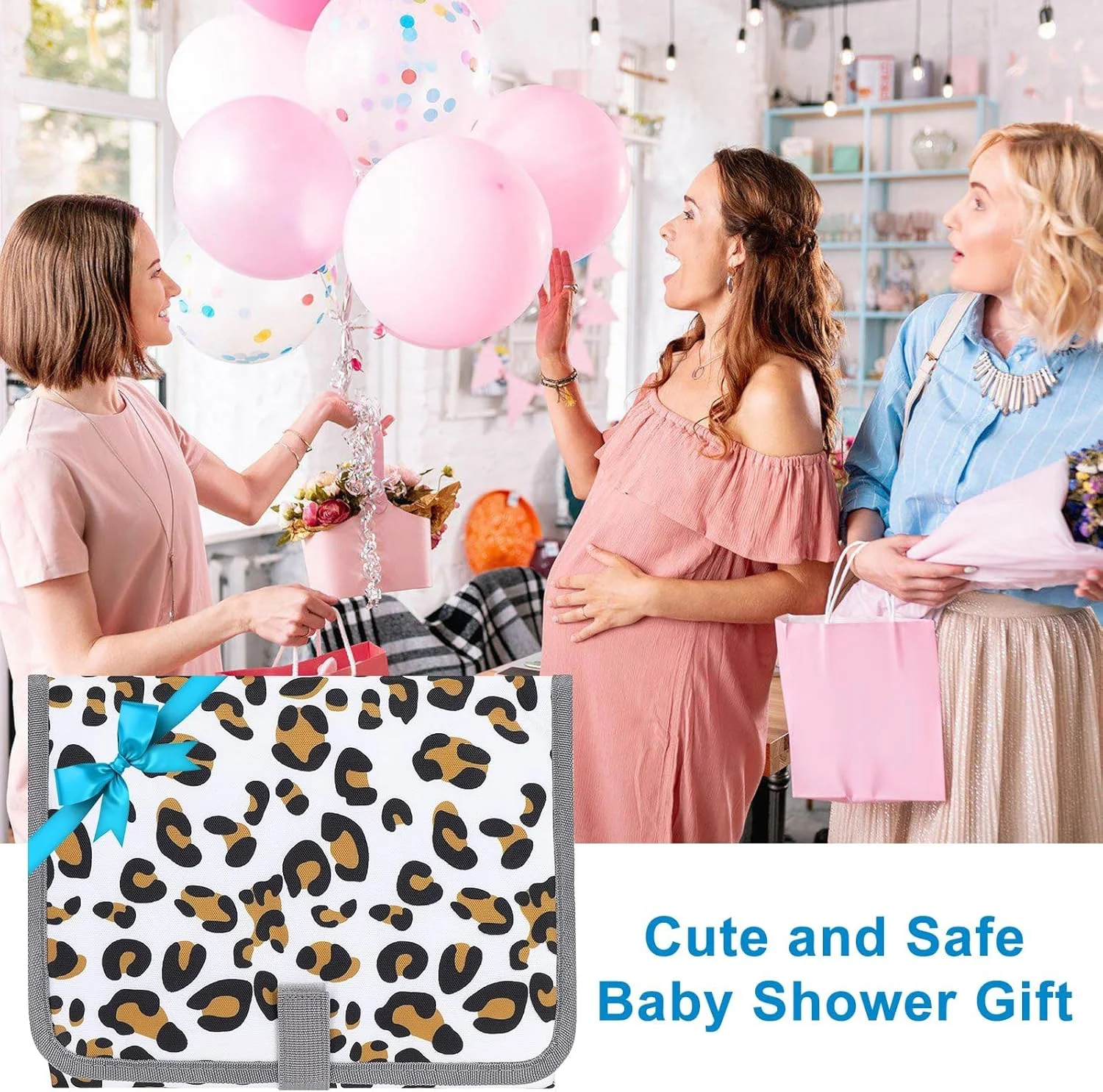 زیرانداز تعویض پوشک قابل حمل، زیرانداز ضد آب کودک، زیرانداز تاشو مسافرتی برای نوزاد، مناسب برای هدیه نوزاد پسر و دختر (50 * 63 سانتی متر) زیرانداز تعویض پوشک قابل حمل، زیرانداز ضد آب کودک، زیرانداز تاشو مسافرتی برای نوزاد، مناسب برای هدیه نوزاد پسر و دختر (50 * 63 سانتی متر)