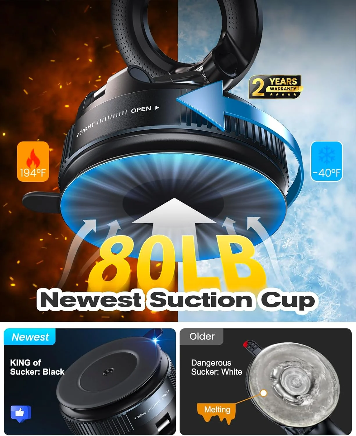 پایه نگهدارنده گوشی مغناطیسی با مکش برای Magsafe، هولدر گوشی مغناطیسی خودرو با قابلیت تنظیم 360 درجه، پایه تاشو جیبی خودرو، نگهدارنده گوشی برای خودرو برای سری آیفون 17 16 15 14 13 12