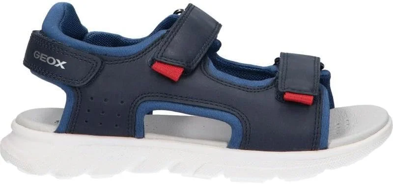 صندل پسرانه جیوکس مدل ایرادیوم 1، سرمه‌ای/آبی تیره، سایز 8.5