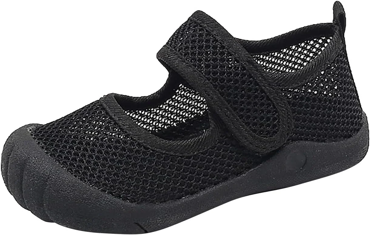 صندل های توری مشبک تابستانی جدید پسرانه Baotou ضد ضربه و صندل های ساحلی رنگ ثابت دخترانه برای کودکان