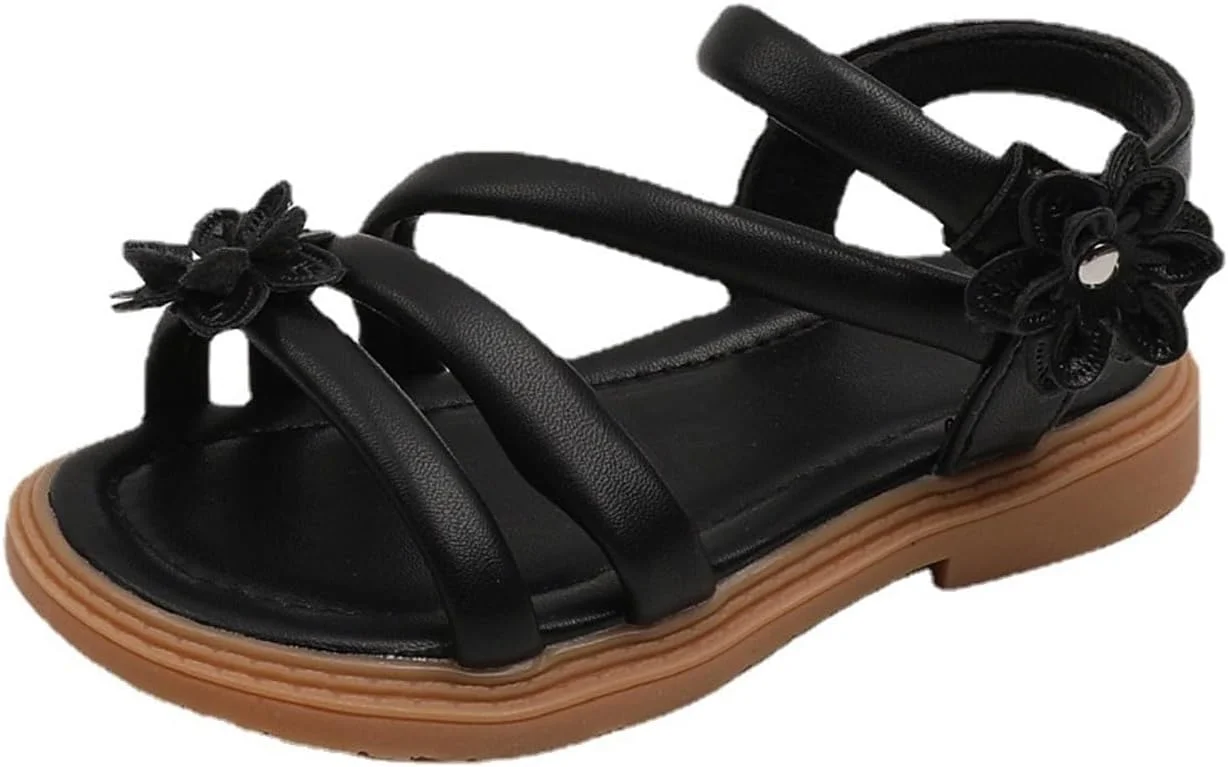 صندل های مجلسی دخترانه با طراحی گل، سبک و بند قابل تنظیم مناسب فصل تابستان