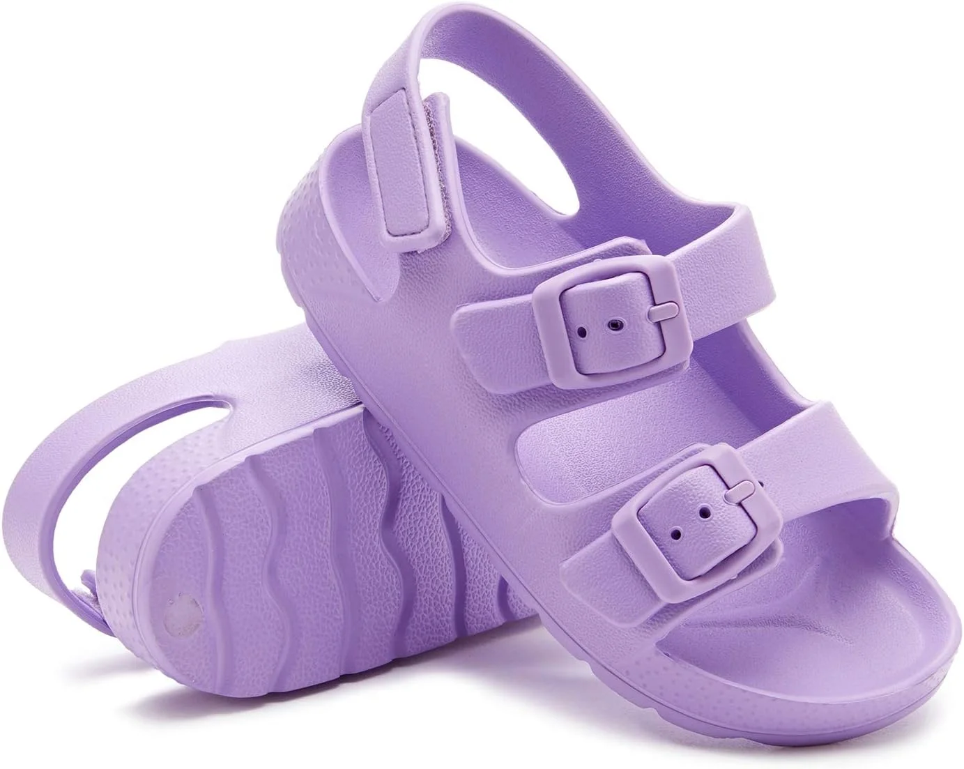 صندل های سبک وزن ایزی استار پسرانه و دخترانه با سگک های قابل تنظیم دوگانه و بستن پاشنه با قلاب و حلقه