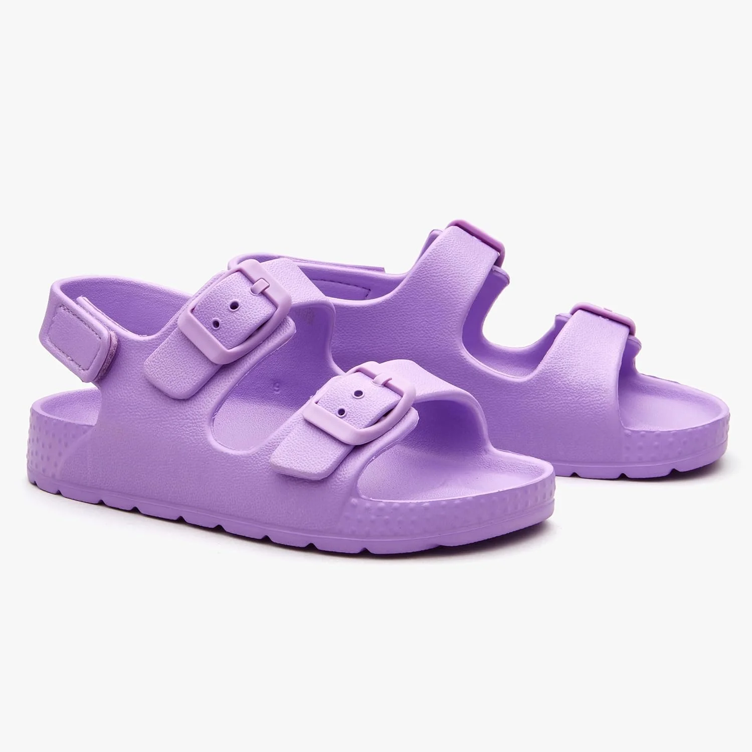 صندل های سبک وزن ایزی استار پسرانه و دخترانه با سگک های قابل تنظیم دوگانه و بستن پاشنه با قلاب و حلقه